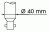 Амортизатор газовый задн