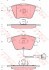 Колодки тормозные дисковые AUDI: A3 03-, A3 Sportback 04-,  SEAT: LEON 05-,  VW: EOS 06-, GOLF V 03-, PASSAT 05-, PASSAT Variant 05- PATRON