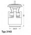 Термостат (с прокладкой) AUDI: A2 00-05  SEAT: AROSA 97-04, CORDOBA 93-, IBIZA II/ II/IV 93-, LEON 99-, LEON 05-, TOLEDO II 99-06  SKODA: FABIA 99-, OCTAVIA 96-, OCTAVIA 04-, PRAKTIK 07-  VW: BORA 98-05, CADDY II/III 95-, FOX 03-, GOLF III/IV/V 91-, LUPO 98-05, POLO 94- WAHLER