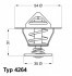 Термостат (с прокладкой) SEAT: CORDOBA 93-99, IBIZA II 93-99, TOLEDO I 91-99  VW: GOLF II 83-92, GOLF III 91-97, JETTA II 84-92, PASSAT 88-96, POLO 81-94, POLO CLASSIC 85-94, POLO купе 81-94, POLO 94-99, POLO 92-94, VENTO 91-98 WAHLER