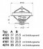 Термостат (с прокладкой) AUDI: 100 90-94, 80 91-94, A4 95-00, A4 00-04, A4 04-, A6 94-97, A6 97-05, A8 94-02, ALLROAD 00-05  SKODA: SUPERB 02-  VW: PASSAT 96-00, PASSAT 00-05 WAHLER